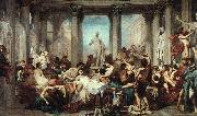 Thomas Couture Romans in the Decadence of the Empire oil painting picture wholesale